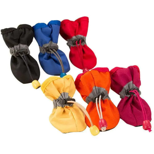 4pcs/set Waterproof Antiskid Winter Warm Plus Velvet Anti-slip Rain Snow Boots For Small Dog Cats Snow Socks