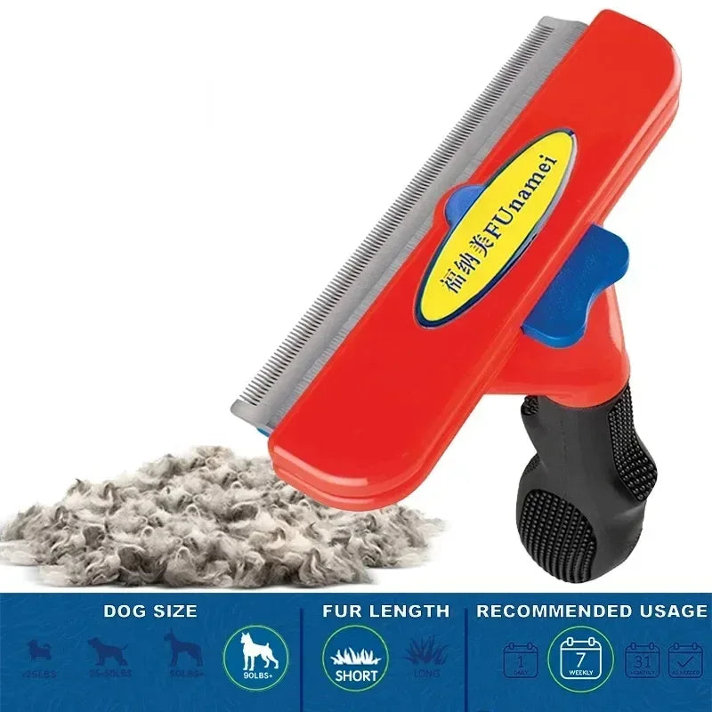 Large Dog Hair Removal Comb Big Dog Brush Pet Grooming Brush Cat Comb