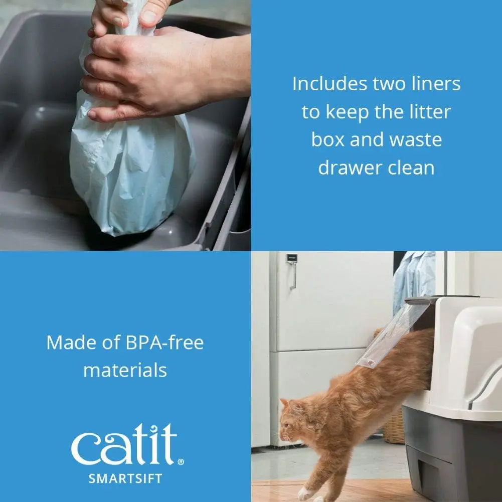 Automatic Sifting Cat Litter Box with Odor Filter, Easy Monitoring & Quiet Operation