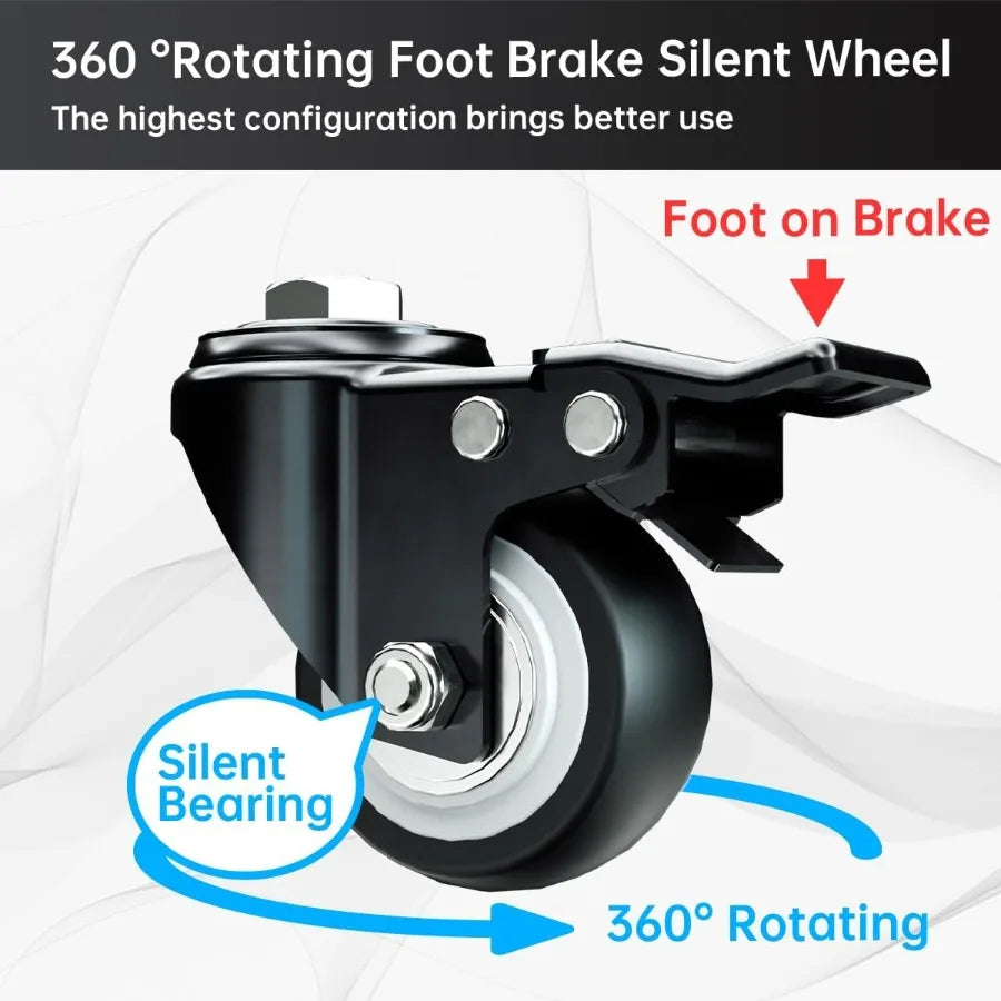 48 Inch Heavy Duty Dog Crate with Wheels Folding Metal Cage for Large and Medium Dogs Extra Large XL XXL Indestructible