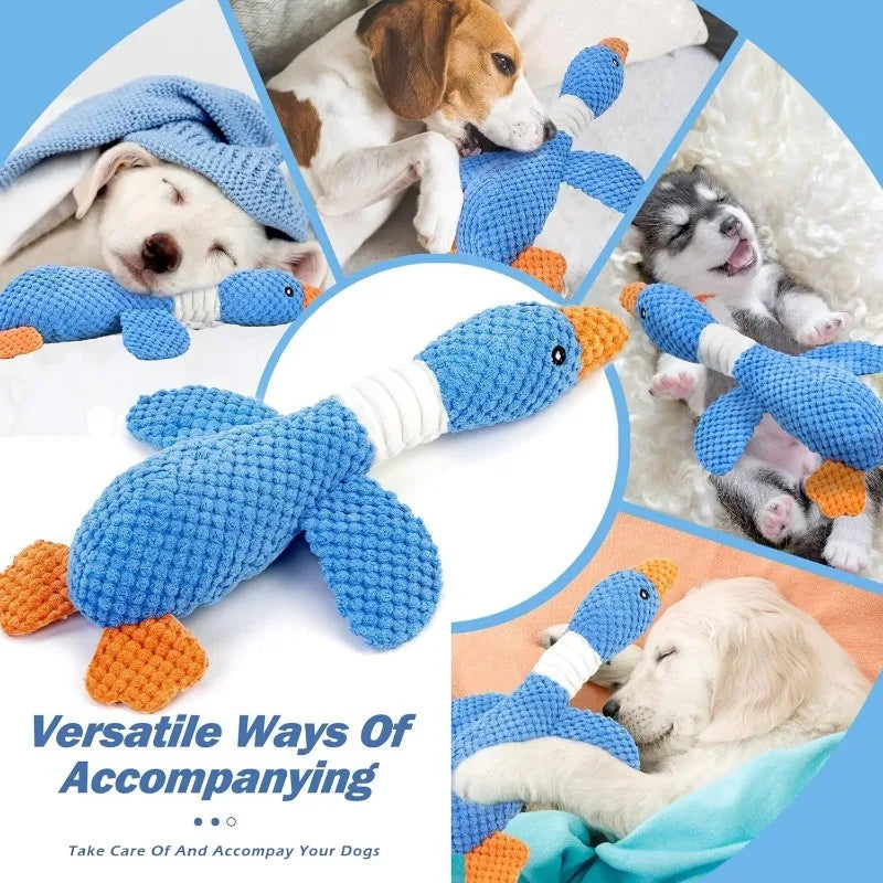 Indestructible Toys for Aggressive Chewers Squeak Toy Doll Pet Products