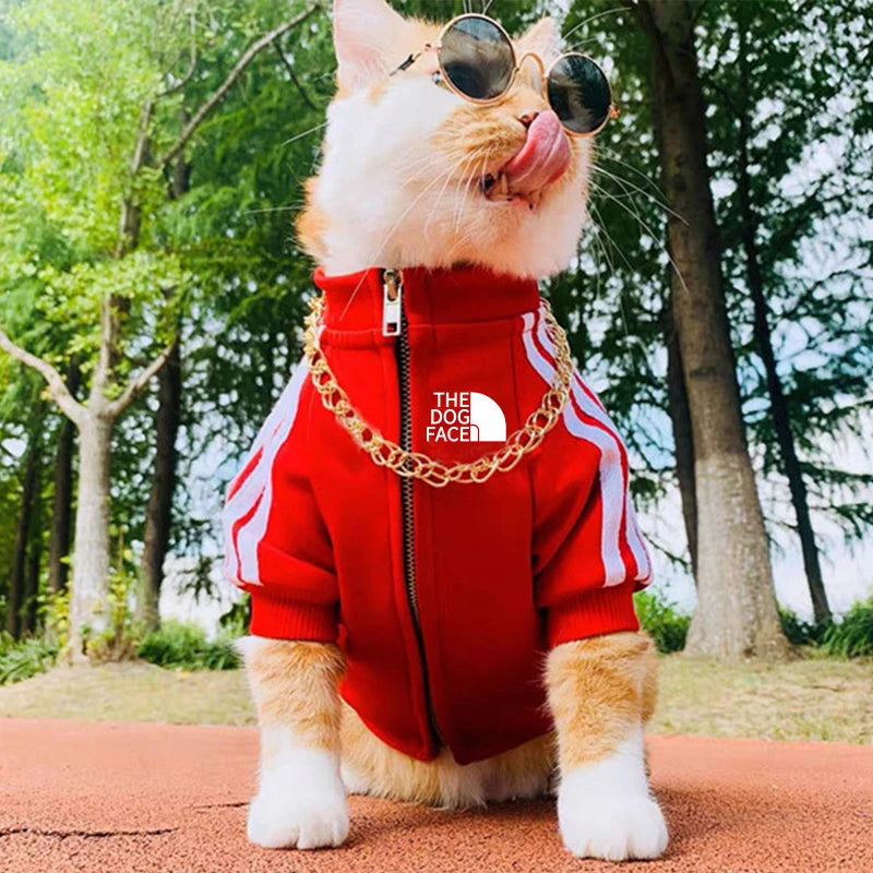 Winter Pet Dog Clothes Dogs Hoodies Fleece Warm Sweatshirt Small Medium Large Dogs Jacket