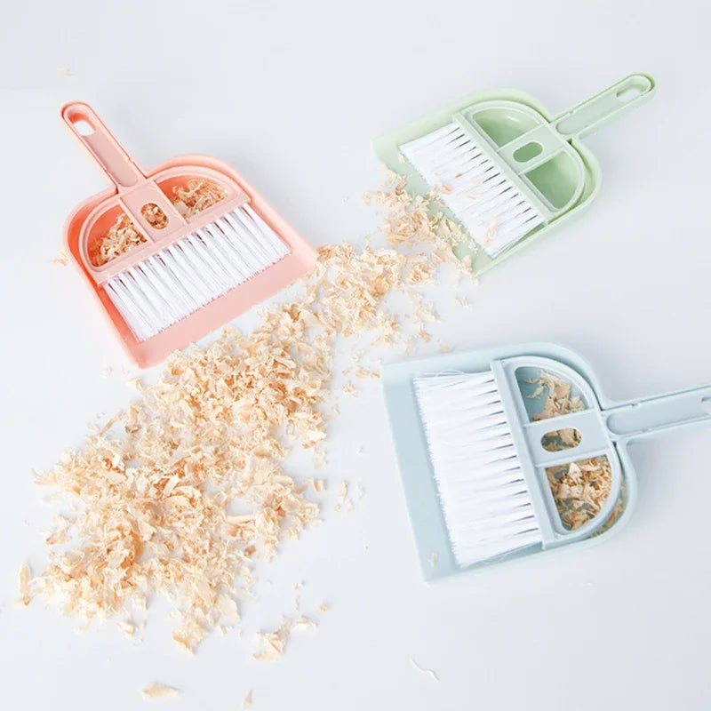 Cat Hamster Dustpan Small Broom Set