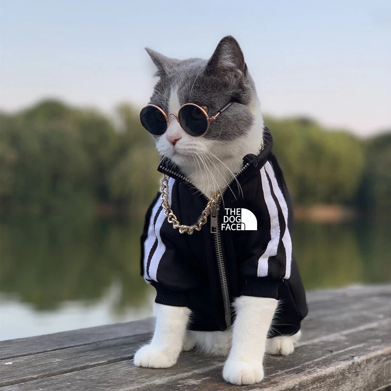 Winter Pet Dog Clothes Dogs Hoodies Fleece Warm Sweatshirt Small Medium Large Dogs Jacket