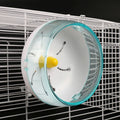 Pet Hamster Running Wheel Toys Roller Round Silent Cage Exercise Wheel Silent Spinners for Small Pet Hamsters