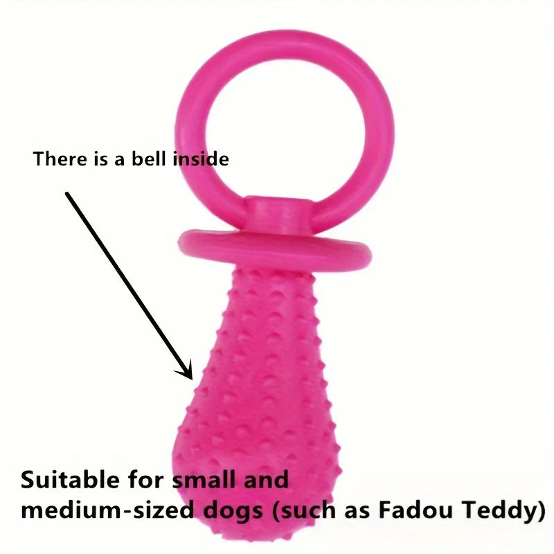 Three Dog Chew Toys Durable Rubber Dental Cleaning Interactive Training Aids for All Dog Sizes Required Anxiety Relief