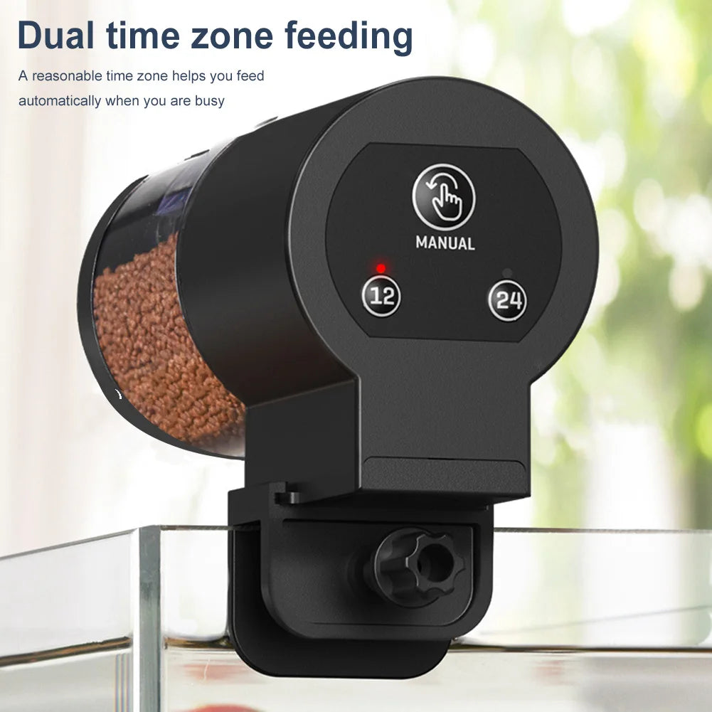 100Ml Automatic Fish Tank Feeder Intelligent Timing Auto Feeder