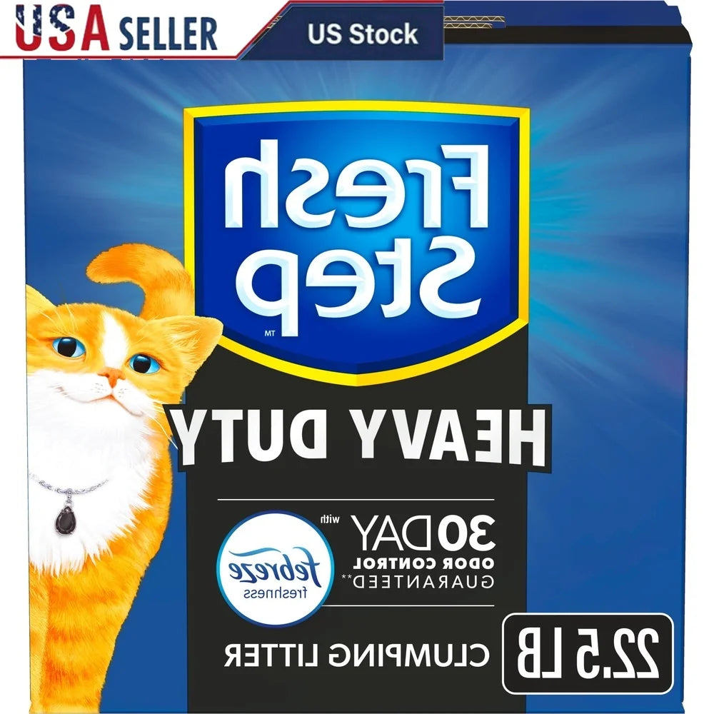 Heavy Duty Clumping Cat Litter with Odor Control Febreze Freshness 30 Day Odor Elimination