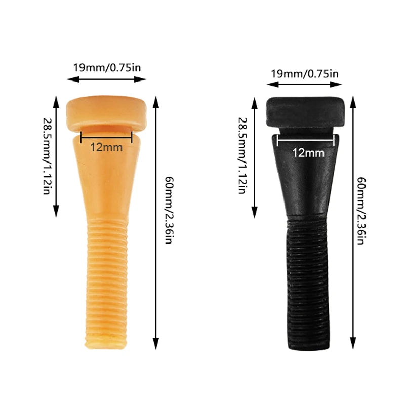 20/50Pcs Poultry Rubber Rod Pigeon Quail Length 60 MM Rubber Plucking Fingers Removal Machine Glue Stick