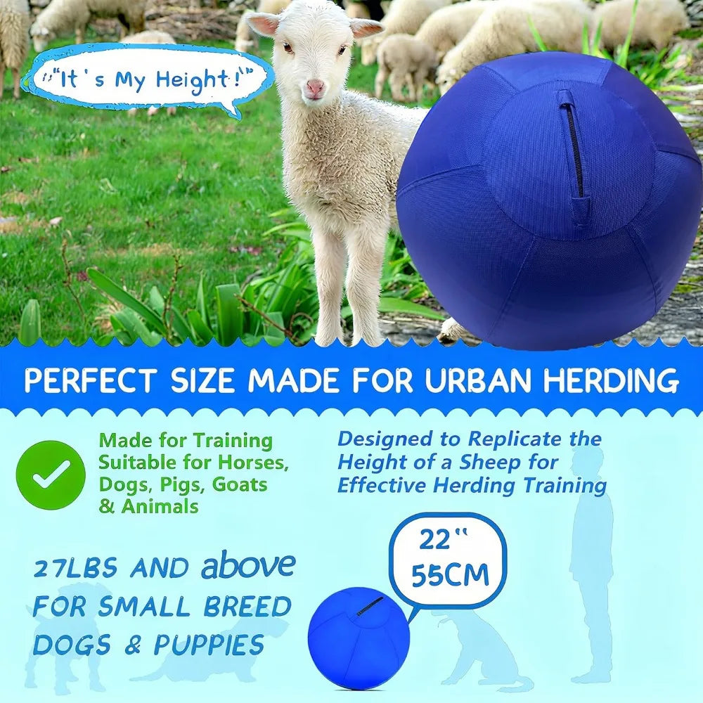 Durable 22-Inch Ideal for Agility Training and Herding Exercises, Suitable for Australian Shepherds