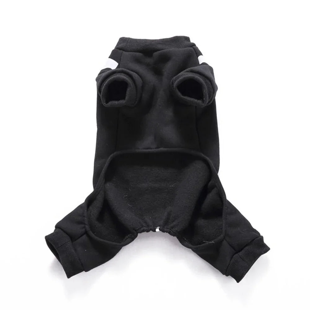 Skeleton Dog Costumes Halloween Pet Clothes Apparel for Puppies Small Medium Dogs Cats