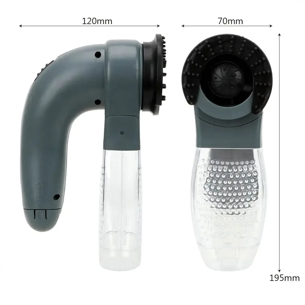 Vacuum Fur Cleaner Electric Cat Dog Hair Remover Deshedding Clipper Suction Device Pet Massage