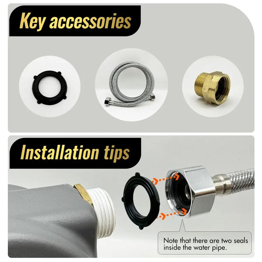 Automatic Water Dispenser for Large Dogs Patented Outdoor Automatic Dog Feeder Fit 3 4 GHT Faucet