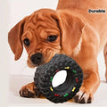 1pc Durable Dog Chew Wheel Toy Chew-Resistant Interactive Sound Teeth Training Supplies Suitable for Puppies Small Medium Dogs
