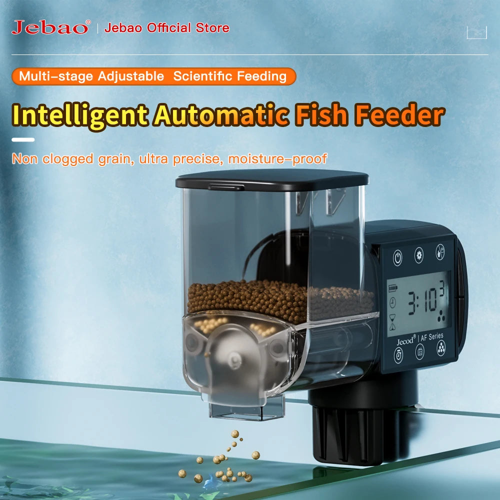 New Aquarium Fish Tank Feeder Intelligent Automatic Feeder Digital Timing Wi fi.