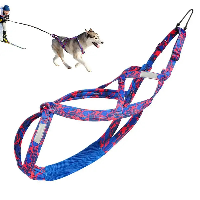 Pulling Harness For Dogs Puppy Harness Adjustable Reflective Dog Harness