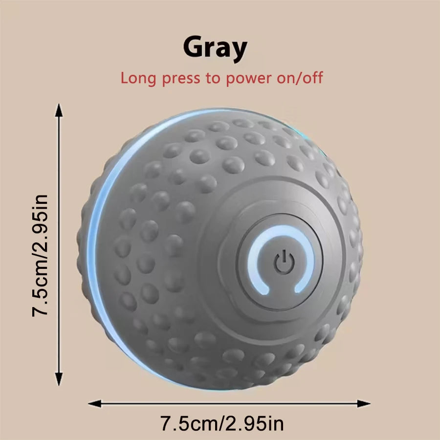 Smart Dog Toy Ball Automatic Interactive Pet Electronic Rolling USB Rechargeable Moving Bouncing for Puppy to Large dog