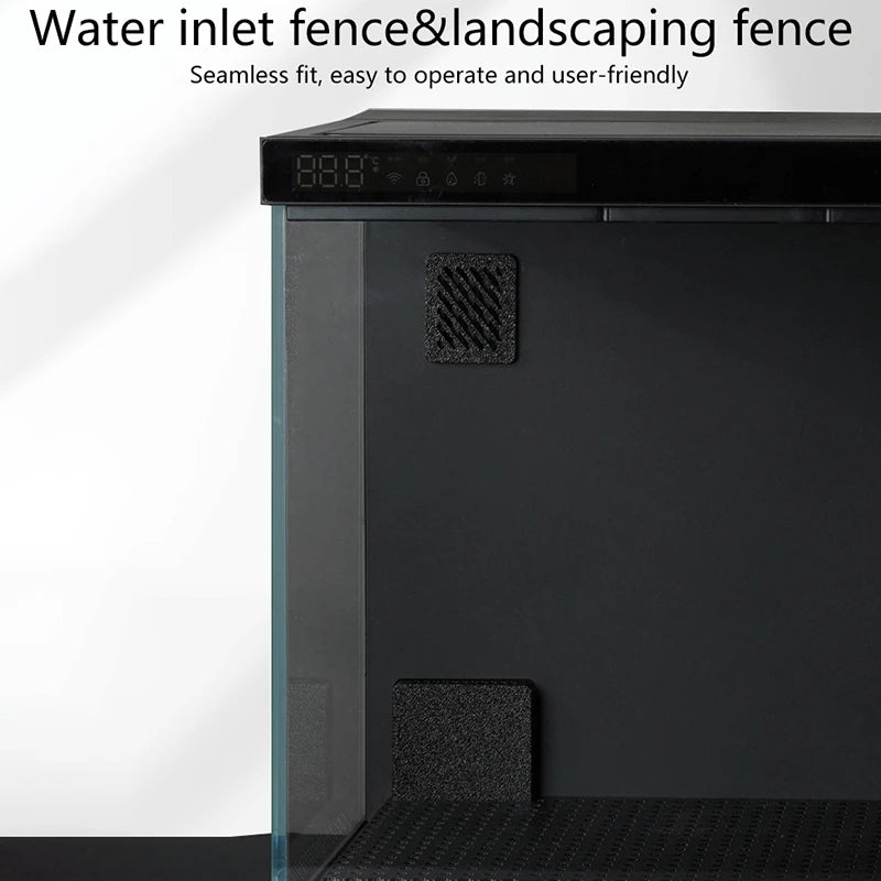 Aquarium Modification Backplane Bottom Stickers Import And Export Accessory Aquascape Sand Blocking Mesh