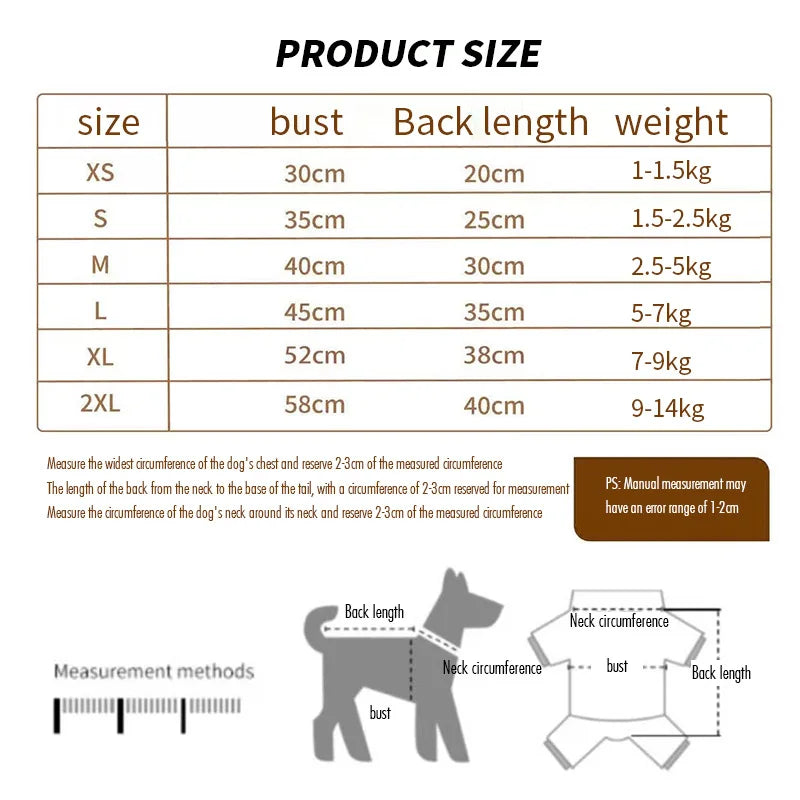 New Winter Dog Clothes Coral Fleece Warm Soft Cotton Jacket Teddy Bear Small Medium Size Coat