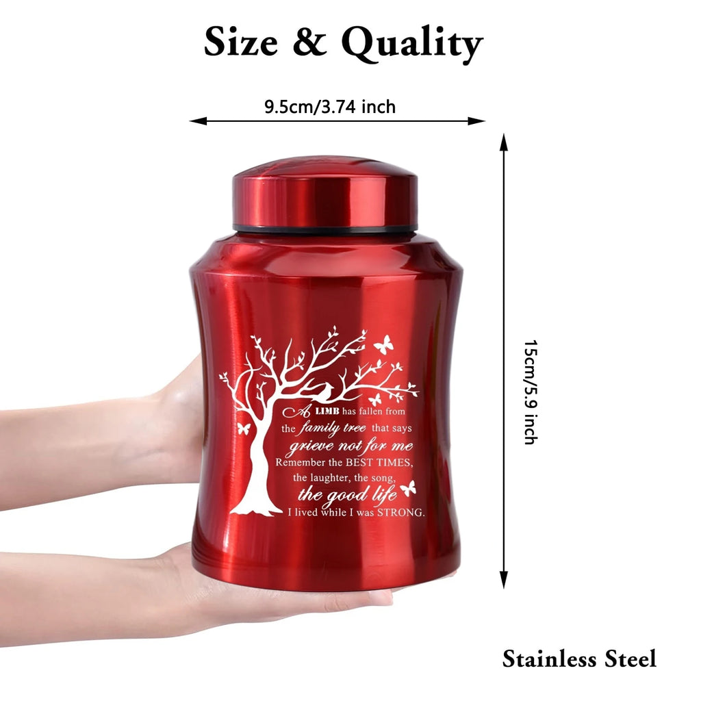 Tree of Life Cremation Urns Pet Ashes - Decorative Burial Urn for Ashes Dogs Cats