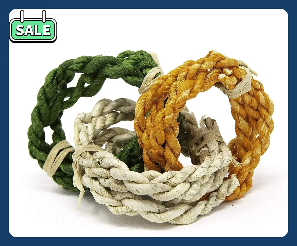 Twisty Rings, Enrichment for Bunny, Guinea Pig, Hamster