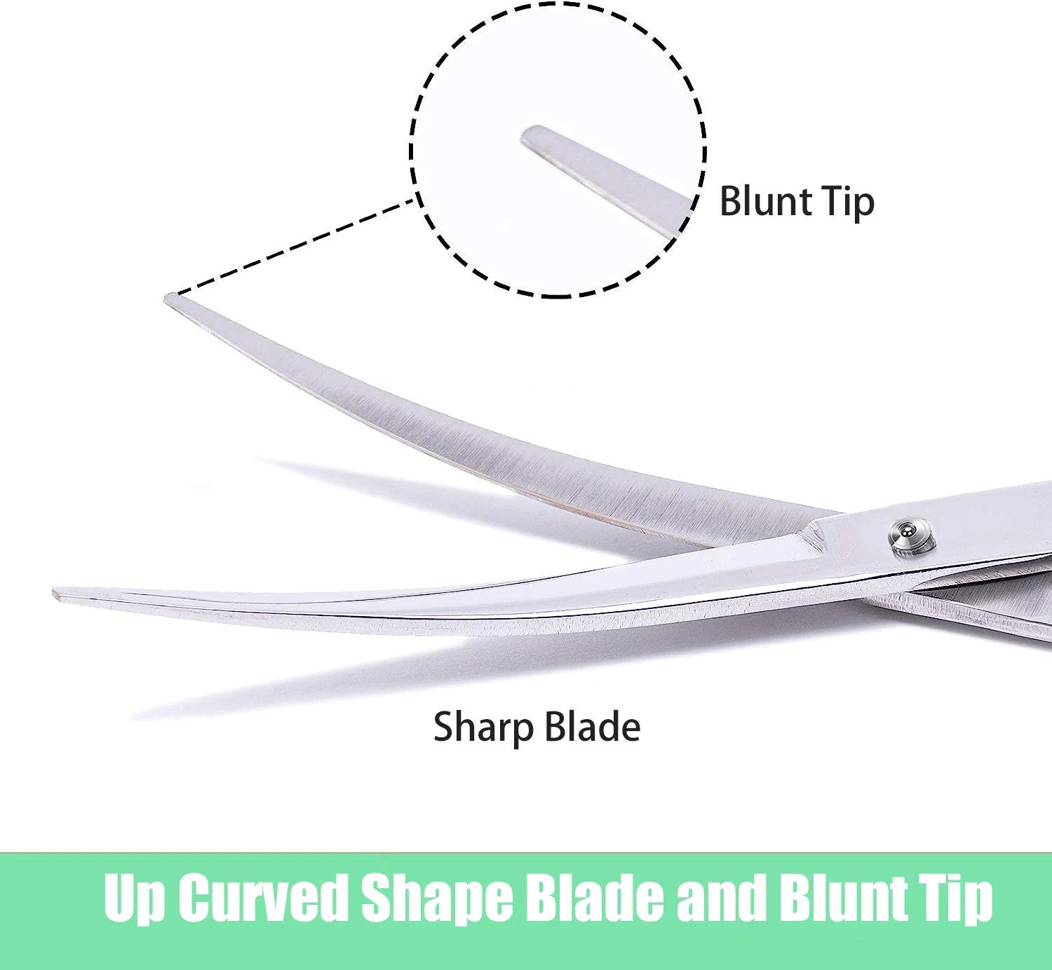 Grooming Stainless Steel Dog Scissors Pets Shears Animal Cutting Feet Ear Eye Hair Trimming dog grooming