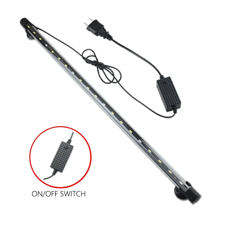 Aquarium Light LED Waterproof Light Underwater Fish Lamp Plant Lamp 18-58CM 220-240V 5730chip