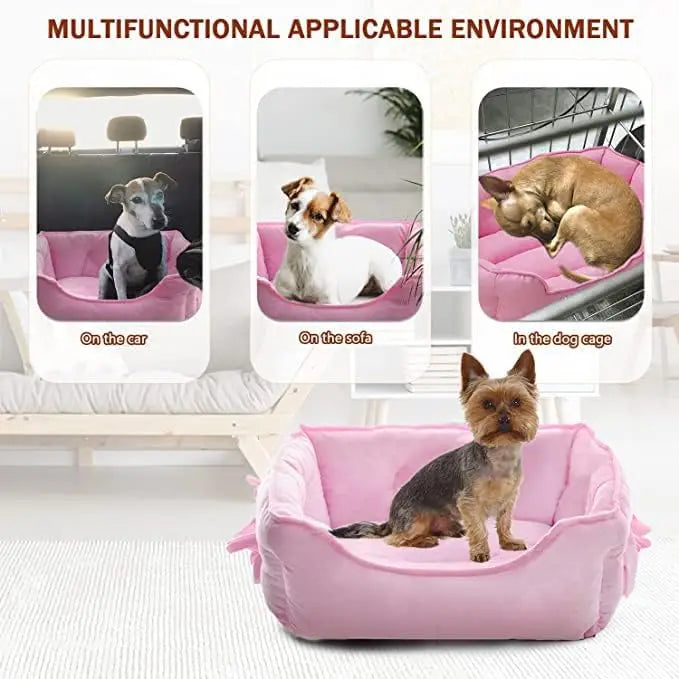 for Small Dogs Breathable Cat Cushion Comfortable Kitten Nest Waterproof Bottom