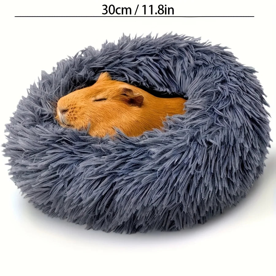 Plush Guinea Pig Bed Soft Hamster Bed Accessories