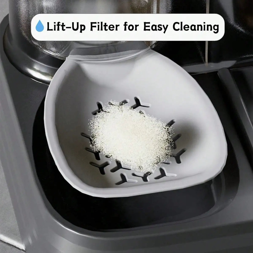 2-In-1 Automatic Pet Feeder & Waterer - Large Capacity, Detachable/Washable