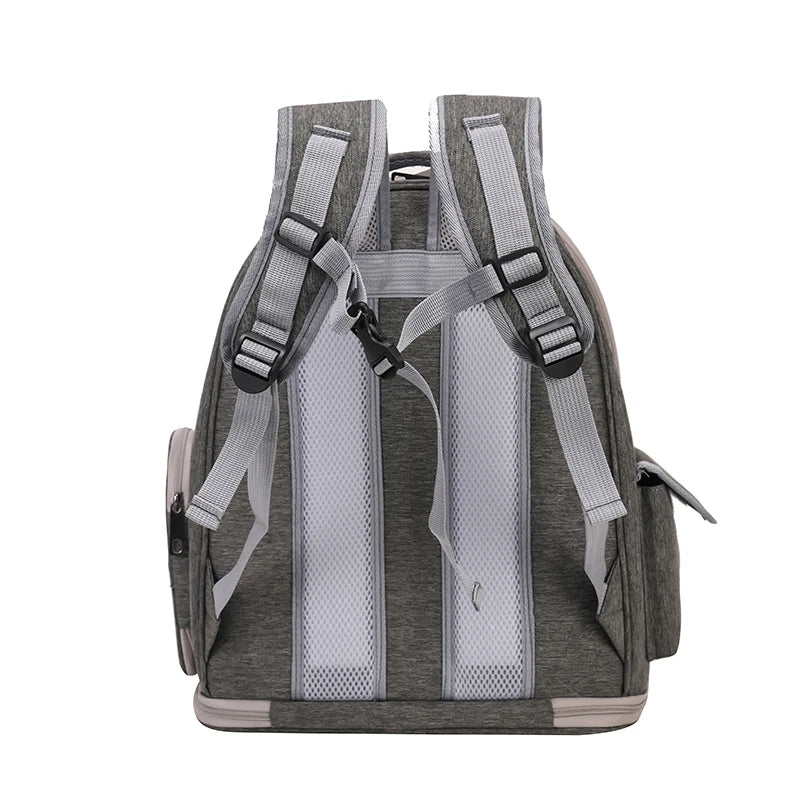 Portable Travel Backpack Dogs and Cats Travel Back Bag  Large capacity,