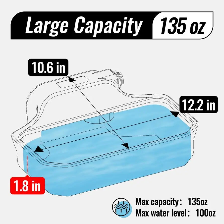 Automatic Water Dispenser for Large Dogs Patented Outdoor Automatic Dog Feeder Fit 3 4 GHT Faucet