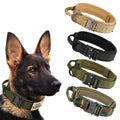 Dog Training Collar Adjustable Tactical Dog Collar And Leash Set Control Handle