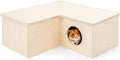 Multi-Chamber Hamster House Maze: - Multi-Room Hideouts & Tunnel Exploring Toys