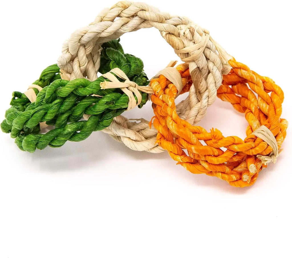 Twisty Rings, Enrichment for Bunny, Guinea Pig, Hamster