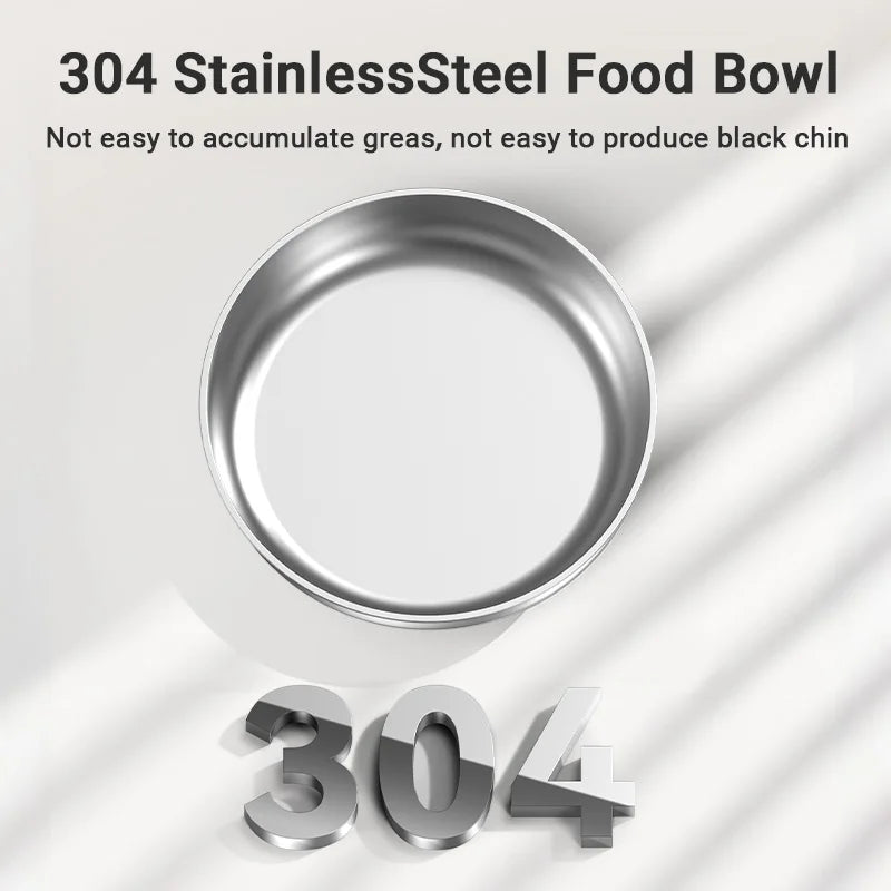 Cat Feeder 2L Smart Pet Food Kibble Dispenser WiFi App Remote Control