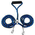 1.4m Pet Double Leash 2 Way Couplers Dog Leash Rope Elastic Extended Pet Leash Belt Outdoor Training