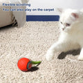 Automatic Moving Cat Toy Ball Two Speed Adjustment Speedy Tail Cat Toy with Replacement Tail