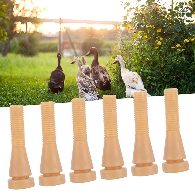 20/50Pcs Poultry Rubber Rod Pigeon Quail Length 60 MM Rubber Plucking Fingers Removal Machine Glue Stick