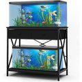 Fish Tank Stand 40 Gallon: Sturdy Aquarium Stand with Accessories Storage