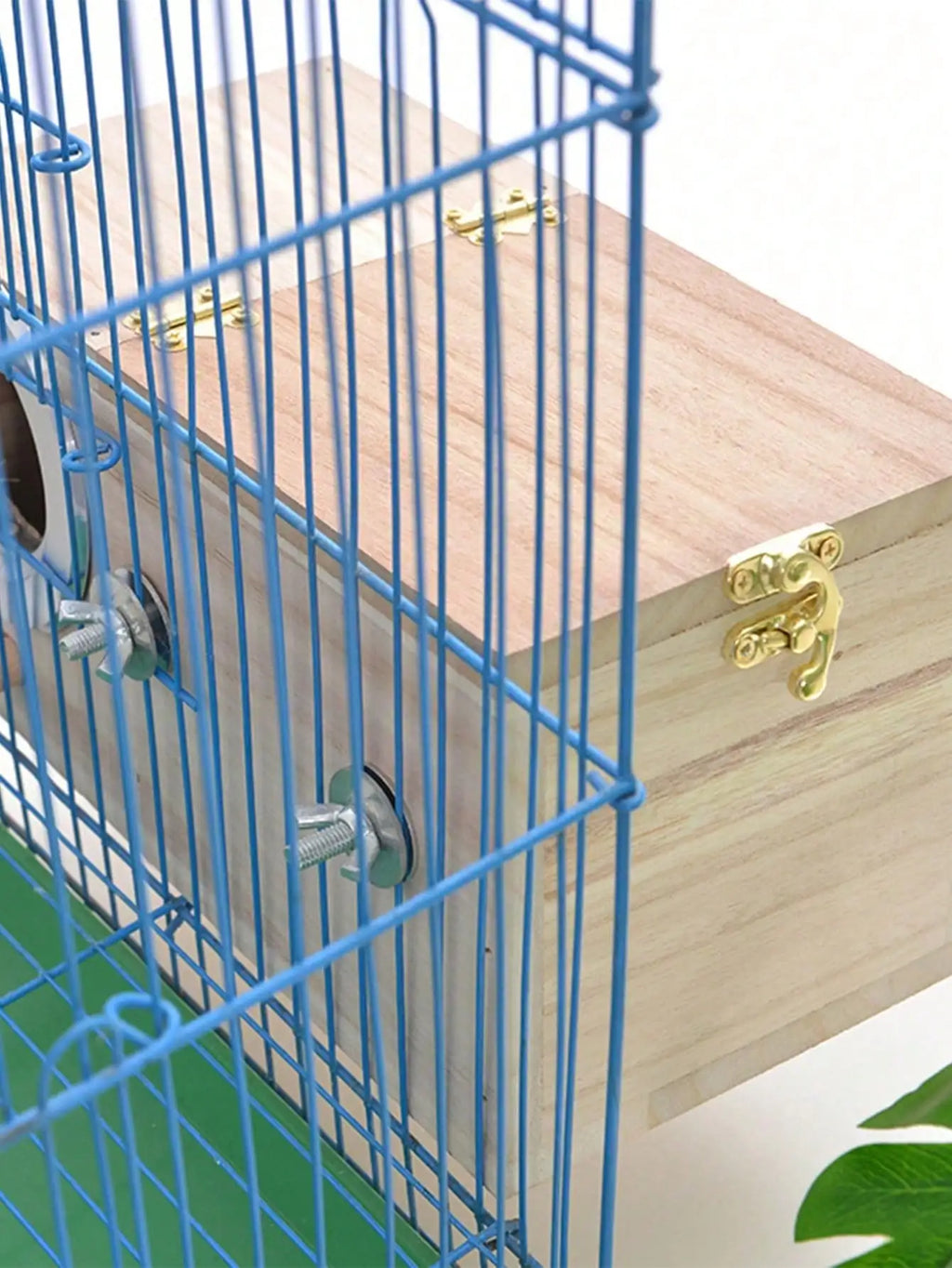 Parakeet Nest Box Bird House Wood Breeding Box Parrot Mating Box, Hamster Nest.