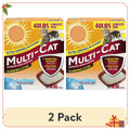 (2 pack) Superior Odor Control Cat Litter, Multi-Cat Clean Burst Scent, 40 lb