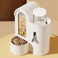 2-in-1 Automatic Food Bowl Large Capacity  Feeder And Waterer Automatic  Feeder No Drip