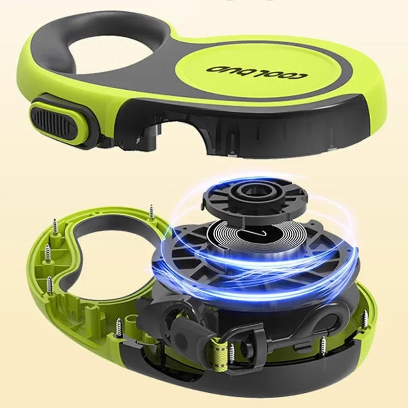 Portable 5Meters Automatic Retractable Leash Traction Rope Nylon For Large Med