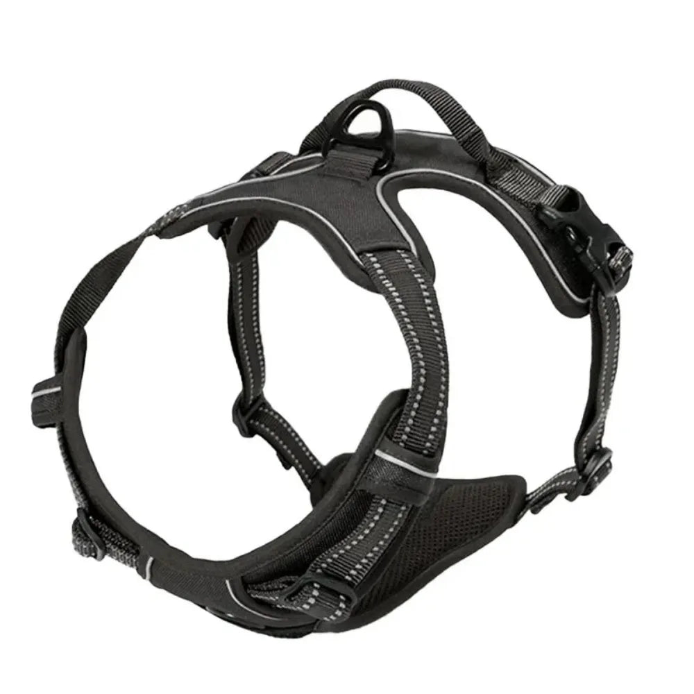 Pet Dog Harness Reflective Adjustable Breathable Vest Chest Strap