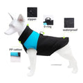 Waterproof Warm Coat Winter Vest Padded Zipper Jacket Dog Clothing for Small Medium Big Dogs Outfit