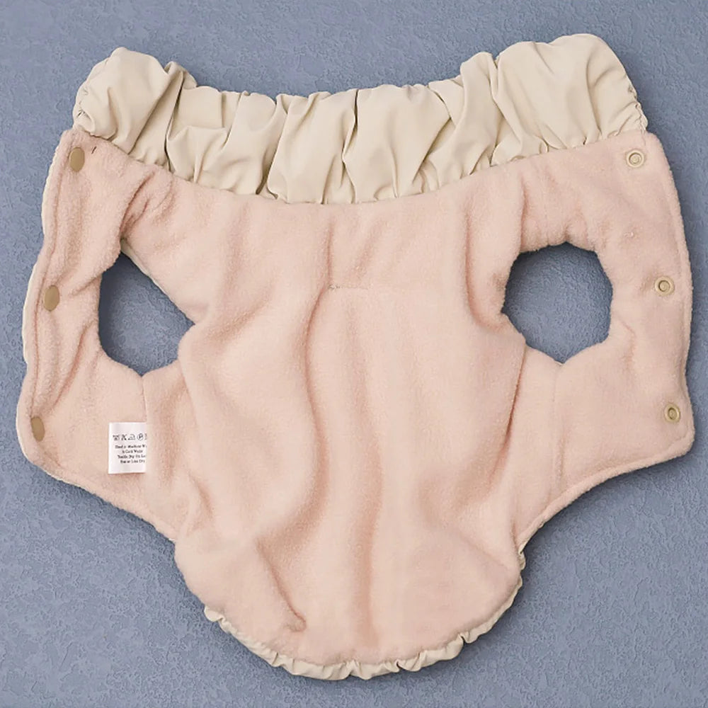 Soft Warm Dog Clothes Winter Padded Jacket for Small Medium Dogs Chihuahua French Bulldog Poodle Vest