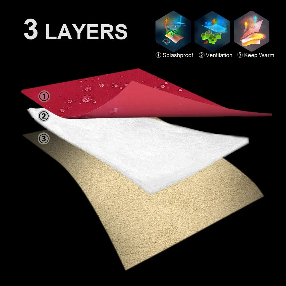 Super Warm Thick Dog Clothes Waterproof Dog Coat Jacket For Medium Large Dogs