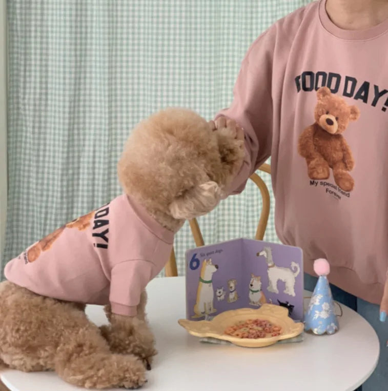 Factory Custom-Made Autumn and Winter Warm Korean-Style Dog and Cat Pet Teddy Clothing