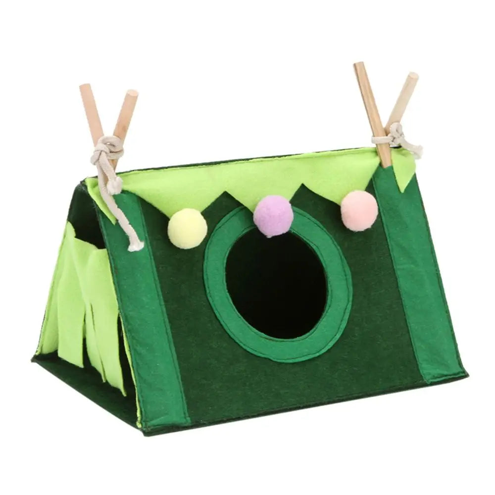 Small Pet Nest Felt Tent  Small Animal Bed Accessories